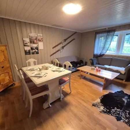 Lykke House Hot Tub, Grill Hut Northern Lights 公寓