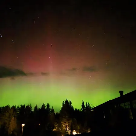 Lykke House Hot Tub, Grill Hut Northern Lights Apartament