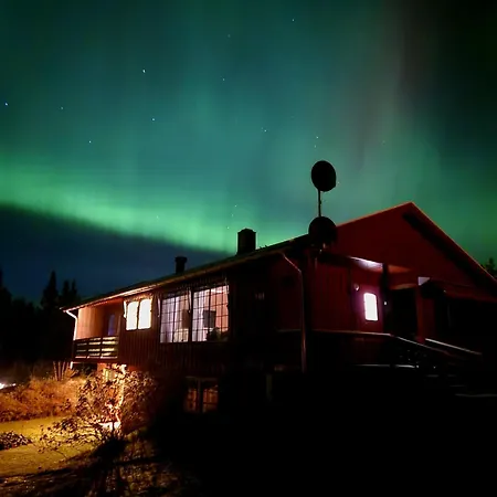 Lykke House Hot Tub, Grill Hut Northern Lights Apartament Trysil