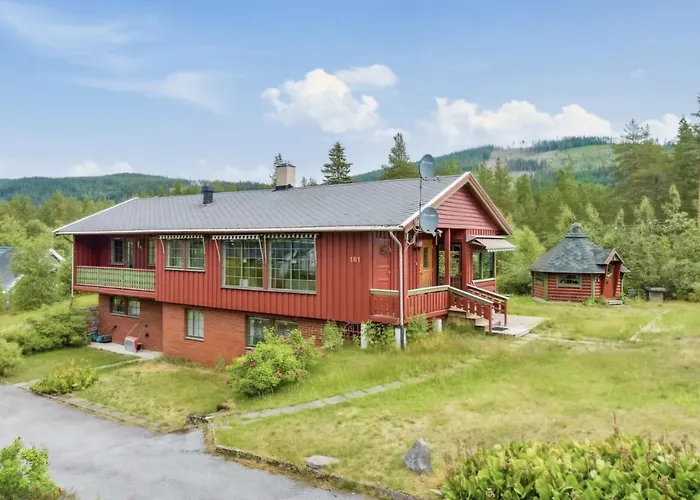 Lykke House Hot Tub, Grill Hut Northern Lights Trysil