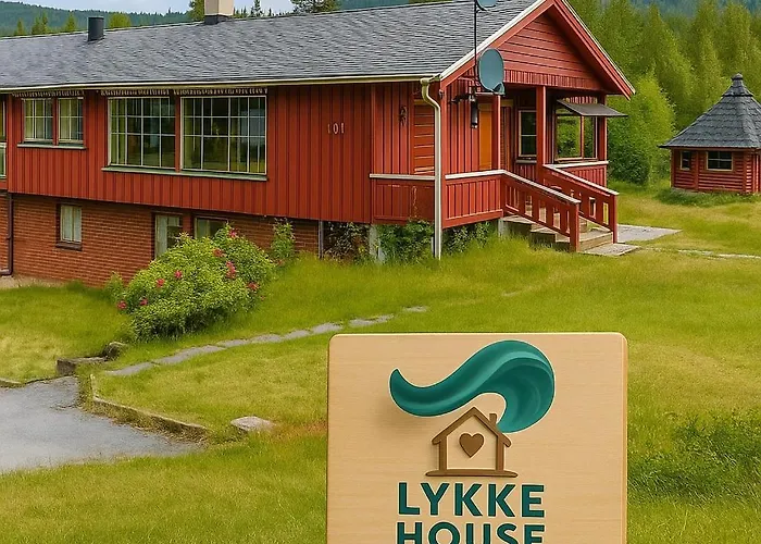 Lykke House Hot Tub, Grill Hut Northern Lights 公寓 特吕西尔