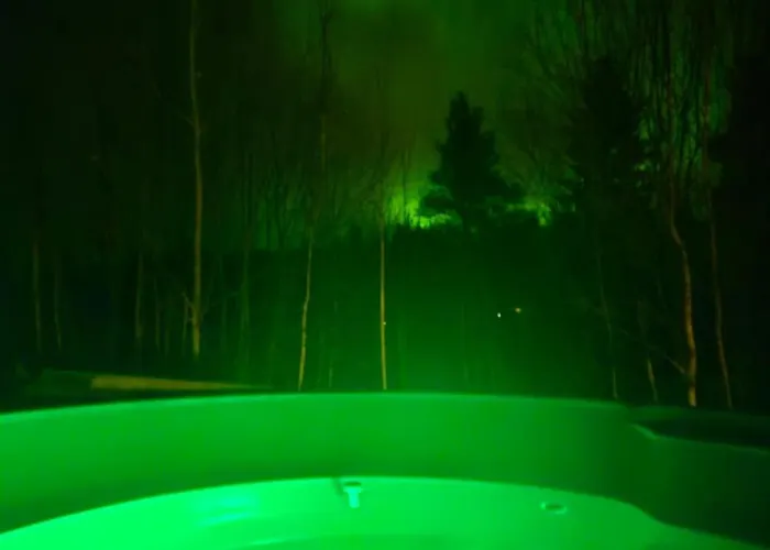 公寓 Lykke House Hot Tub, Grill Hut Northern Lights *